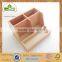 desk organizer wooden pen holder cosmetics holder