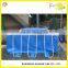 Frame swimming pool for backyard,easy set metal frame swimming pool, outdoor metal swimming pool