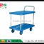 TJG Hot style CHINA Folded Trolley Car Pull Truck Trailer Truck Mute Flat Movable Trolley