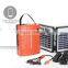 Rechargeable emergency for mini home solar energy system