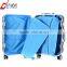 abs+pc aluminum frame trolley case