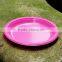 6/7/9/10/12 inch Coloful disposable plate PS material