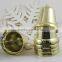2016 Hot Sale Small decorative gold plastic christmas bells