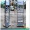 retail sample room metal ceramic floor tiles display showcase stand HSX-S0349