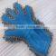 China manufacture Double mesh car cleaning cloth ,Chenille Microfiber finger cleaning gloves,car cleaning leather cloth,