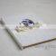 Handmade wedding guestbook with lace hardcover