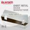 Professional customized powder coating metal stainless steel T style holder railing parts