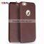 QIALINO Cases For Apple Resellers, Vintage Genuine For iPhone 6 Leather Flip Case, For iPhone 6 Plus Magnetic Flip Cover