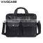 Guangzhou wholesale PU leather briefcase shoulder strap bags for man