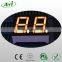 0.56 inch red dual digit 7 segment LED display, 2 digit LED