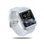 Premium gift fashionable suitable for both men and lady of U8 bluetooth smart watch