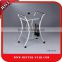 Glass laundry beauty type collection stainless steel serving cart