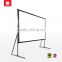 Full HD Fast foldable projection screen /3D HD standing projector screen