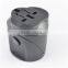Hot selling  plug with socket type travel adapter 4 way plug adaptor
