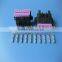 China OBD manufactory 16pin OBD plug OBD female connector
