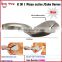 BT0207 2 in 1 Stainless Steel Pizza Cutter & Pizza Cutter Clip Pizza Cutter Tongs 2 in 1 Pizza Cutter & Cerver