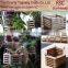 wooden flower crates,wooden crates set,wooden creat for flower pot