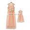 Women dress stretch pointelle column tank women dresses mommy and me maxi dress for holiday beach sundress