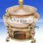 brass plated chafing dish | weddings used chafing dish | modern decorative stylish chafing dish