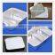 Take away disposable 2 compartment aluminium foil container/ Take out Foil Meal Tray
