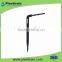 Bend arrow dripper for irrigation system