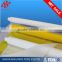 6T-165T white and yellow color polyester screen mesh