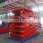 Heavy Duty Hydraulic Cargos Lifter For 4tons Capacity 16m Height