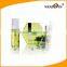 New Style 300ml 500ml 750ml Square PETG Plastic Carved Bottles Cosmetic Bottles