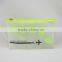 plastic color cheap travel bottle set for women travel boottle kit with green cap
