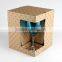 Set of 4 Wholesale Kraft Window Box Packed Solid Color Wine GLass