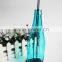 Colored glass candle jar for candle holder bottle shape
