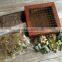 wall-mounted wooden flower pot wooden flower box outdoor wall deco