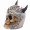 Halloween props Ox horn skeleton resin skull knight