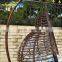 PE rattan furniture 2015 outdoor/indoor swing chair
