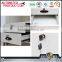 Flower design wardrobes steel clothes cupboard design