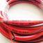 high quality excellent tensile strength flexible red PVC tube for car washing industry