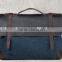 High Quality Mens Messenger Bag With Canvas