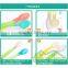 4 pcs/set ECO baby heat Temperature Sensitive silicone Color Changing spoons
