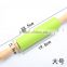 Home Baking Rolling Dough Wooden Handle Non-Stick Silicone Surface Rolling Pin