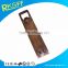plated red copper bottle opener with zinc alloy