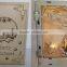 Christmas Laser Wooden Engraving Book LED Box Gift