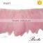 Bulk dyed light pink goose feather trimmings for garment accessories