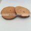 Customized printed logo Wooden Rounded Coaster