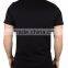 latest black garment washed print promotion t shirts