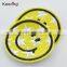 Colorful Smiley Face Embroidery Textile Patch WEF-025
