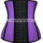 2016 Plus Size Body Trainer Corset Latex Underbust Waist Trainer Corset