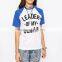 Girls fashion plus size 4xl 5xl 6xl t-shirts with leader of my squad printing