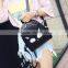 2017 fancy ladies fashion bag leather laptop backpack