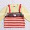 Baby girls stripe knitted pullover sweater
