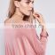 high quality loose fit casual long sleeve t shirt for women